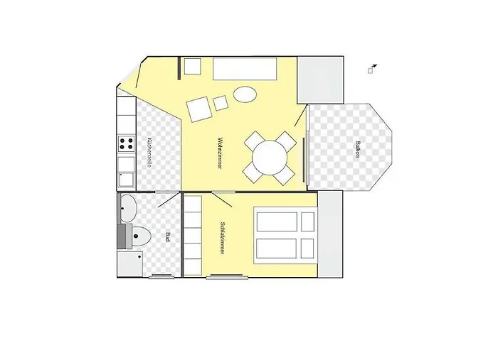 Ferienhaus With 2 Bedrooms